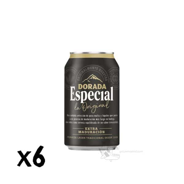 Dorada Especial Lata x6
