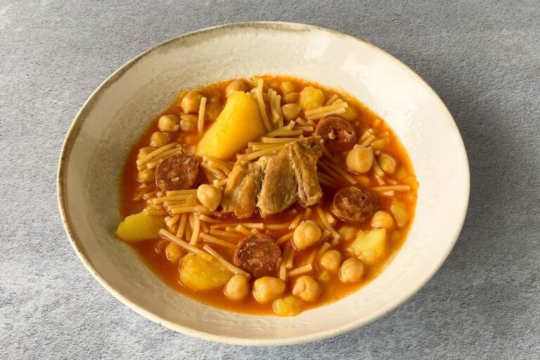 Rancho canario Receta tradicional paso a paso