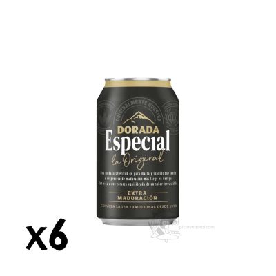 Dorada Especial Lata x6